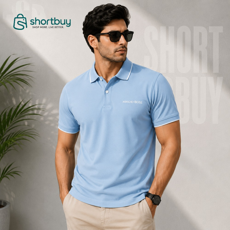 Porsche x Boss Premium Polo T-Shirt for Men