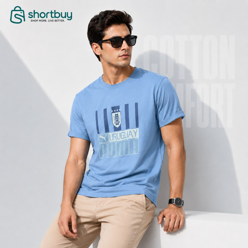 Puma Uruguay Premium Cotton T-Shirt | shortbuy