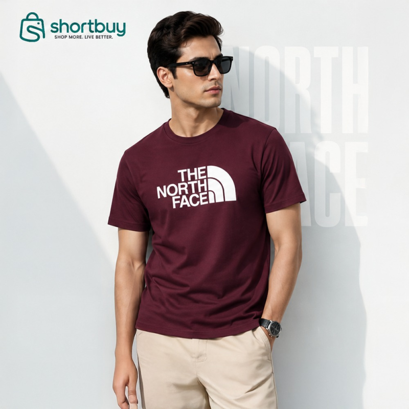 The North Face Premium Cotton | T-Shirt for Men | shortbuy