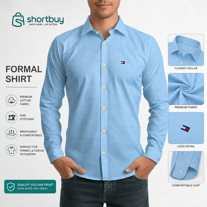 Tommy Hilfiger Premium Formal Shirt for Men